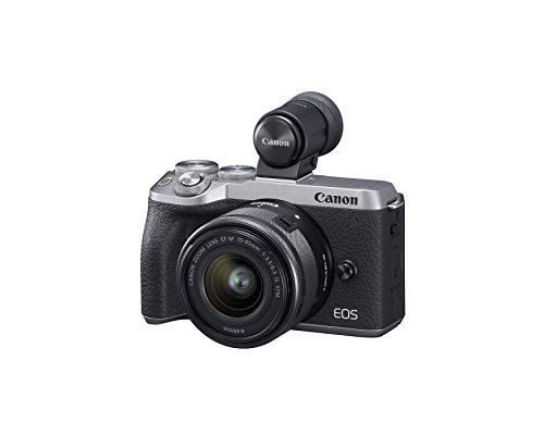 Canon EOS M6 Mark II Mirrorless Digital Compact Camera + EF