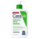 Jabón facial hidratante CeraVe | 16 onzas | Limpiador facial diario para piel seca | Sin perfume