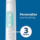 Philips Sonicare ProtectiveClean 5100 Gum Health, Rechargeable electric toothbrush with pressure sensor, Black HX6850/60, 1 Count