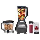 Ninja Mega Kitchen System (BL770) Blender/Food Processor with 1500W Auto-iQ Base, 72oz Pitcher, 64oz Processor Bowl, (2) 16oz Cup for Smoothies, Dough & More