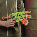 NERF Zombie Strike Alternator Blaster -- Fires 3 Ways -- Includes 12 Official Zombie Strike Elite Darts - for Kids, Teens, Adults