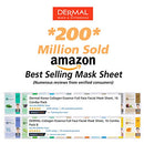 Dermal Korea mascarilla facial de cara con colageno