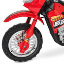 Motocicleta eléctrica a batería con ruedas de entrenamiento