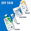 Crema hidratante CeraVe para piel normal a seca | 19 onzas | Sin fragancia |