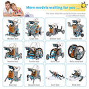 Lucky Doug Solar Robot Kit 12-in-1 Science STEM Robot Kit Toys for Kids Aged 8-12 and Order, Science Experiment Set Gift for Boys Girls Students Teens, Educational DIY Assembly Kit with Solar Powered