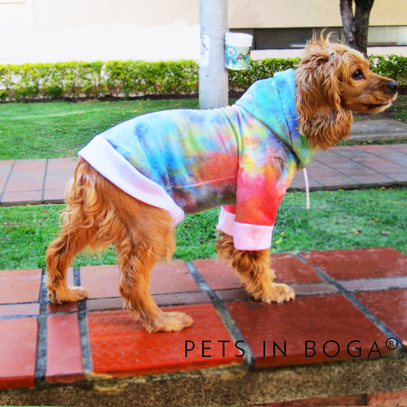 Hoddie Tie dye para mascotas