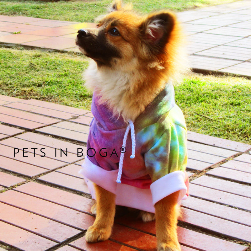 Hoddie Tie dye para mascotas