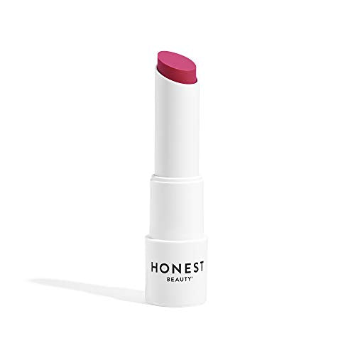 Honest Beauty Tinted Lip Balm, Dragon Fruit | Vegan | 6+ Hours Of Moisture | Paraben Free, Silicone Free, Cruelty Free | 0.141 Oz. (Packaging May Vary)