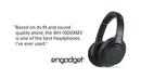 Sony Noise Cancelling Headphones WH1000XM3: Wireless Bluetooth Over the Ear Headset with Mic for phone-call and Alexa voice control - Industry Leading Active Noise Cancellation – Black
