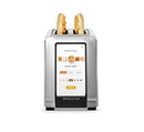Revolution Cooking R180 High-Speed 2-Slice Stainless Steel Smart Toaster - The Only Toaster with InstaGlo™ Technology