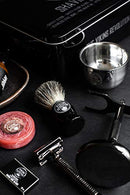 Luxury Safety Razor Shaving Kit - Includes Double Edge Safety Razor, Stand, Bowl, After-Shave Balm, Pre-Shave Oil, Badger Brush - Safety Razor Kit