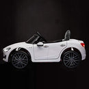 TOBBI Kids Ride On Car Maserati 12V Rechargeable Toy Vehicle w/ MP3 Remote Control White