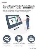 Wacom DTC133W0A One Digital Drawing Tablet with Screen, 13.3 Inch Graphics Display for Art and Animation Beginners