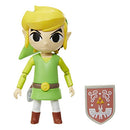 World of Nintendo 91453 4" Link Wind Waker HD Action Figure