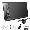 Graphics Drawing Tablet M708 UGEE 10 x 6 inch Large Active Area Drawing Tablet with 8 Hot Keys, 8192 Levels Pen, UGEE M708 Graphic Tablets for Paint, Digital Art Creation Sketch …