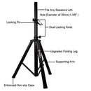 PRORECK Party 12 Portable 12-Inch 1000 Watts 2-Way Powered PA Speaker System Combo Set with Bluetooth/USB/SD Card Reader/FM Radio/Remote Control/Speaker Stand