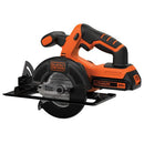 BLACK + DECKER - Sierra circular inalámbrica 20V MAX - 5-1/2 pulgadas (BDCCS20C)