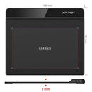 XP-Pen StarG640 6x4 Inch Ultrathin Tablet Drawing Tablet Digital Graphics Tablet with Battery-Free Stylus(8192 Levels Pressure)