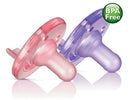 Philips AVENT Soothie Pacifier, 0-3 Months, Pink/Purple, 4 Pack, SCF190/42