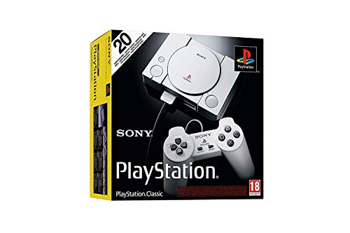 Playstation Consola Clásica con 20 juegos Clasicos de Playstation Pre-Instalados