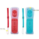 Yosikr Wireless Remote Controller for Wii Wii U - 2 Packs Red and Blue