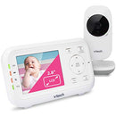 VTech VM3252 Video Baby Monitor with 1000ft Long Range, Auto Night Vision, 2.8” Screen, 2-Way Audio Talk, Temperature Sensor, Power Saving Mode, Lullabies and Wall-mountable Camera with bracket