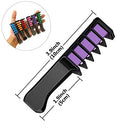 Tiza para el pelo temporal, brillante, tinte para el pelo para niñas, lavable, 6 colores.