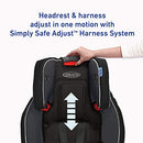 Graco Landmark 3 in 1 Car Seat | Infant to Toddler Car Seat, Wynton