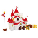Nintendo Super Mario Mushroom Kingdom Castle Playset with Exclusive 2.5” Bowser Figure