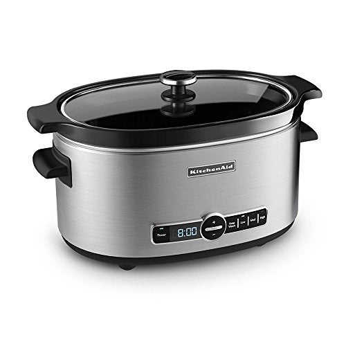 Slow Cooker with Standard Lid - 6-Qt. Stainless Steel