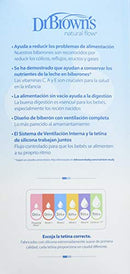 Set de biberones rosa con mordedor de silicona