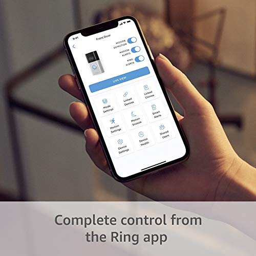 Ring Video Doorbell 3 – Timbre con video, parlante, y micrófono, detección de movimiento