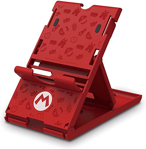 HORI Compact PlayStand - Mario Edition, Officially Licensed by Nintendo - Nintendo Switch