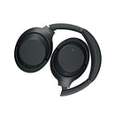 Sony Noise Cancelling Headphones WH1000XM3: Wireless Bluetooth Over the Ear Headset with Mic for phone-call and Alexa voice control - Industry Leading Active Noise Cancellation – Black