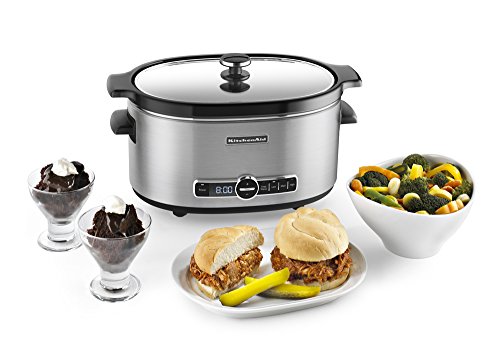 Slow Cooker with Standard Lid - 6-Qt. Stainless Steel