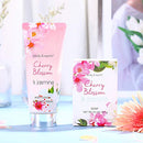 Bath Set for Women - Body&Earth 8 Pcs Gift Basket with Cherry Blossom & Jasmine Scent, Includes Bubble Bath, Shower Gel, Body & Hand Lotion, Bath Salts and More, Perfect Gifts Set for Home Relaxation