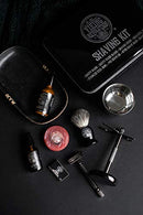 Luxury Safety Razor Shaving Kit - Includes Double Edge Safety Razor, Stand, Bowl, After-Shave Balm, Pre-Shave Oil, Badger Brush - Safety Razor Kit