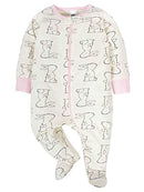 Gerber Baby Girls' 4 Pack Sleep 'N Play Footie, Bunny, Preemie