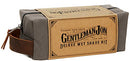 Gentleman Jon Deluxe Wet Shave Kit | Includes 8 Items: Safety Razor, Badger Hair Brush, Shave Stand, Canvas & Leather Dopp Kit, Alum Block, Shave Soap, Stainless Steel Bowl and Astra Razor Blades