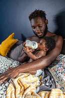 Fiesta Biberones de alimentación para bebés, anticólicos, flujo lento, sin BPA, 9 onzas, multicolor, paquete de 6