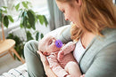 Philips AVENT Soothie Pacifier, 0-3 Months, Pink/Purple, 4 Pack, SCF190/42