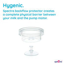 Spectra Baby USA - Handy Manual Portable Breast Pump with Silicone Massager, Supports Enhanced Milk flow, BPA-Free, Great for Travel