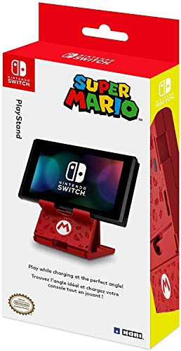 HORI Compact PlayStand - Mario Edition, Officially Licensed by Nintendo - Nintendo Switch