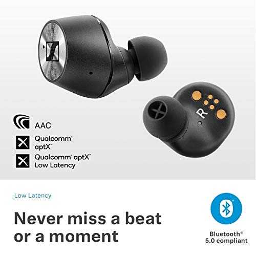 Sennheiser MOMENTUM True Wireless Bluetooth Earbuds with Fingertip Touch Control