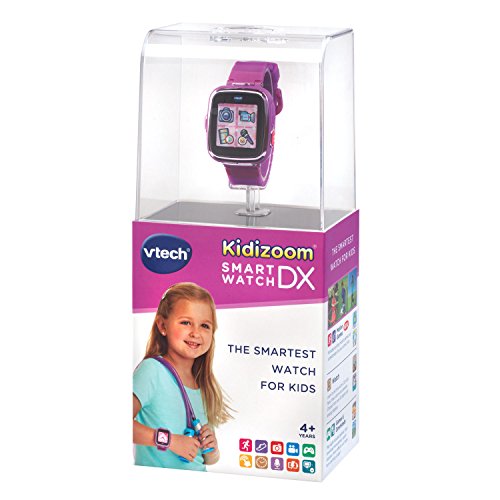 VTech Kidizoom Smartwatch DX - Purple, Great Gift for Kids, Toddlers, Toy for Boys and Girls, Ages 4, 5, 6, 7, 8, 9