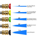 Hidrolavadora a presión eléctrica 3000 PSI portátil con 5 boquillas