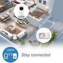 VTech VM3252 Video Baby Monitor with 1000ft Long Range, Auto Night Vision, 2.8” Screen, 2-Way Audio Talk, Temperature Sensor, Power Saving Mode, Lullabies and Wall-mountable Camera with bracket