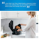 Ninja Foodi 7-in-1 Pressure, Slow Cooker, Air Fryer and More, 5-Quart, Black/Gray