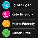 Polvo de proteína de colágeno cetogénico Orgain con aceite MCT, vainilla - Apto para paleo, péptidos de colágeno hidrolizados alimentados con pasto tipo I y III, sin lácteos, sin lactosa, sin gluten, sin soja, 0.88 libras