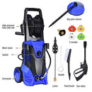 Hidrolavadora a presión eléctrica 3000 PSI portátil con 5 boquillas
